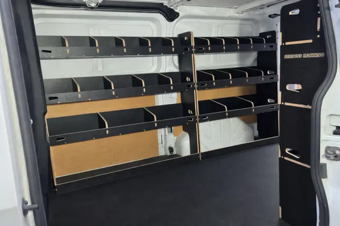 Ford Transit Custom L1 Hex Ply Van Racking – Triple Unit Pack – Serious ...